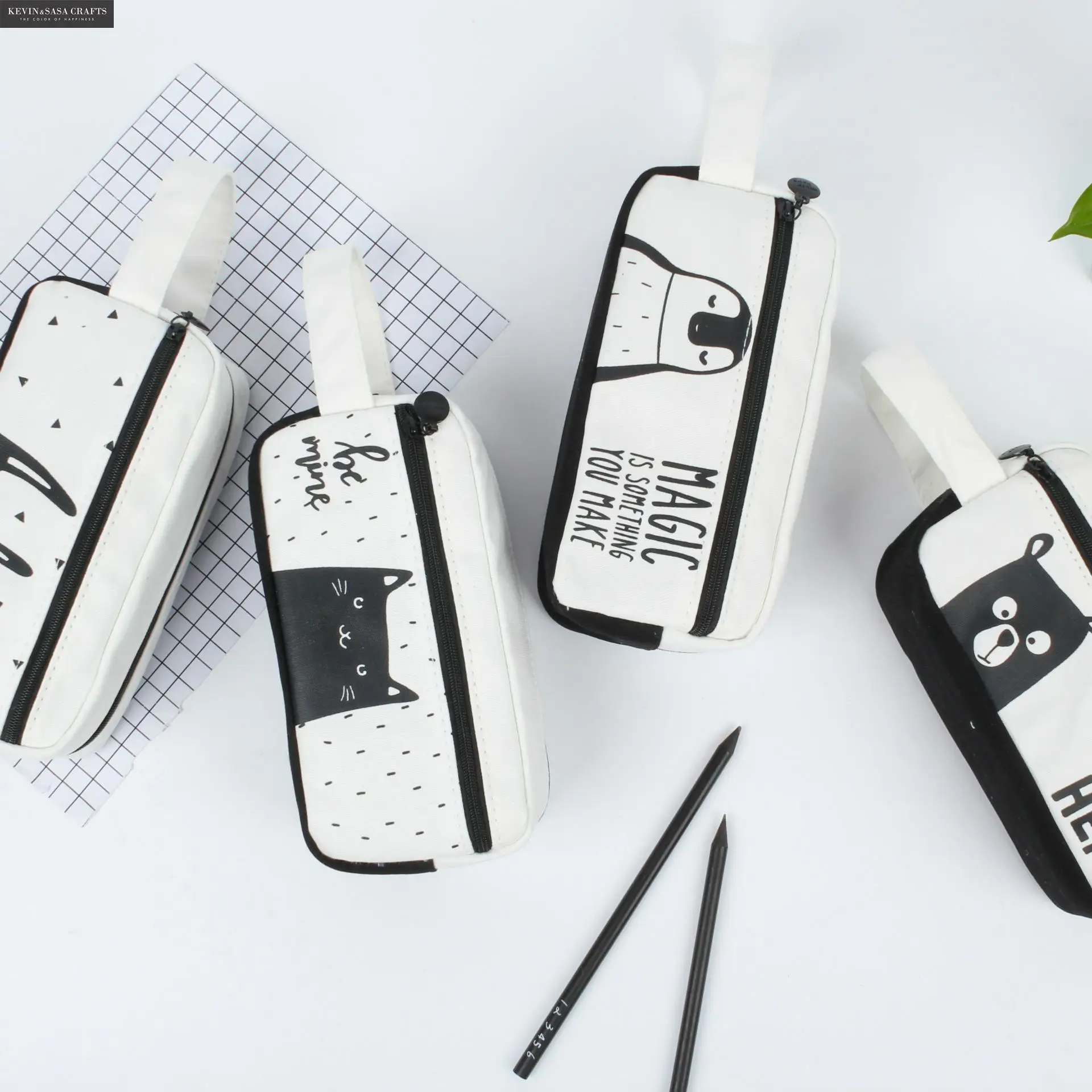 

Cat Pencil Case Super Big Fabric School Supplies Bts Stationery Gift School Cute Pencil Box Pencilcase Pencil Bag School Tools