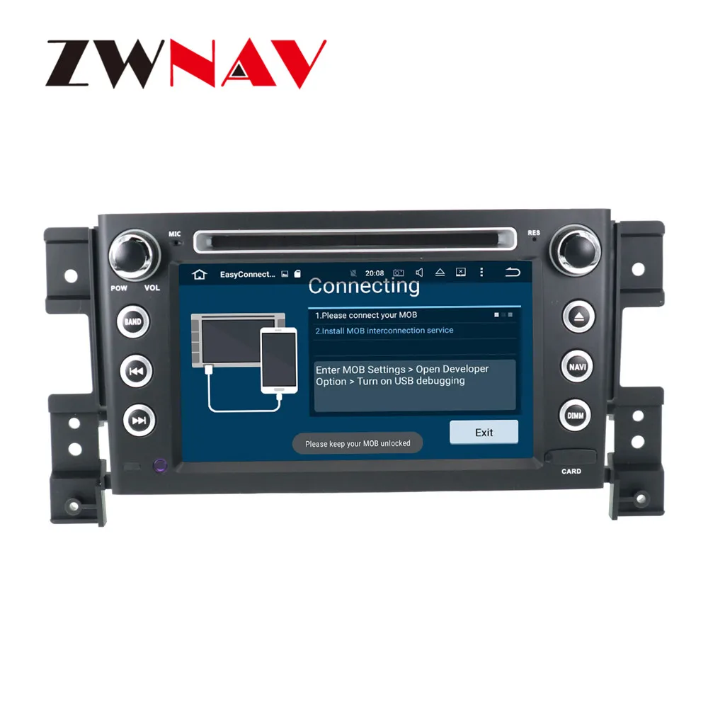 Best Android 8.1 2 DIN Car DVD Player GPS Navigation For Suzuki Grand Vitara 2005 2006 2007 2008 2009 2010 2011 car radio stereo gps 4