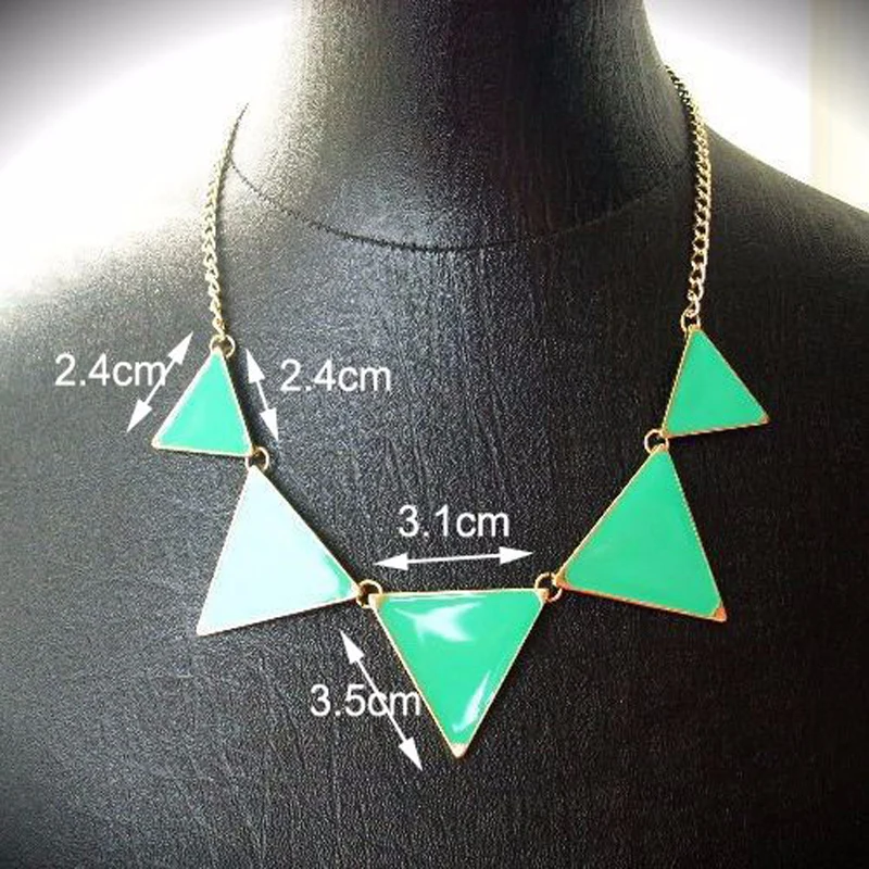 Женское Ожерелье чокер с геометрическим рисунком|necklace jewelry|fashion jewelryjewelry fashion |