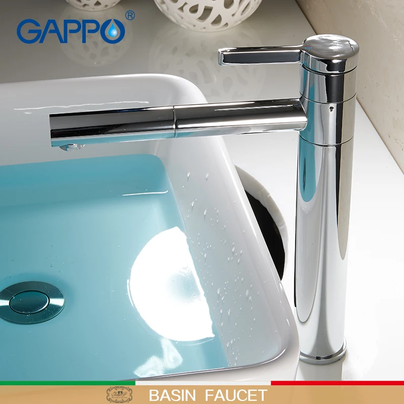 

GAPPO Basin Faucet waterfall basin mixer deck mounted faucet bathroom sink bath mixer faucet taps