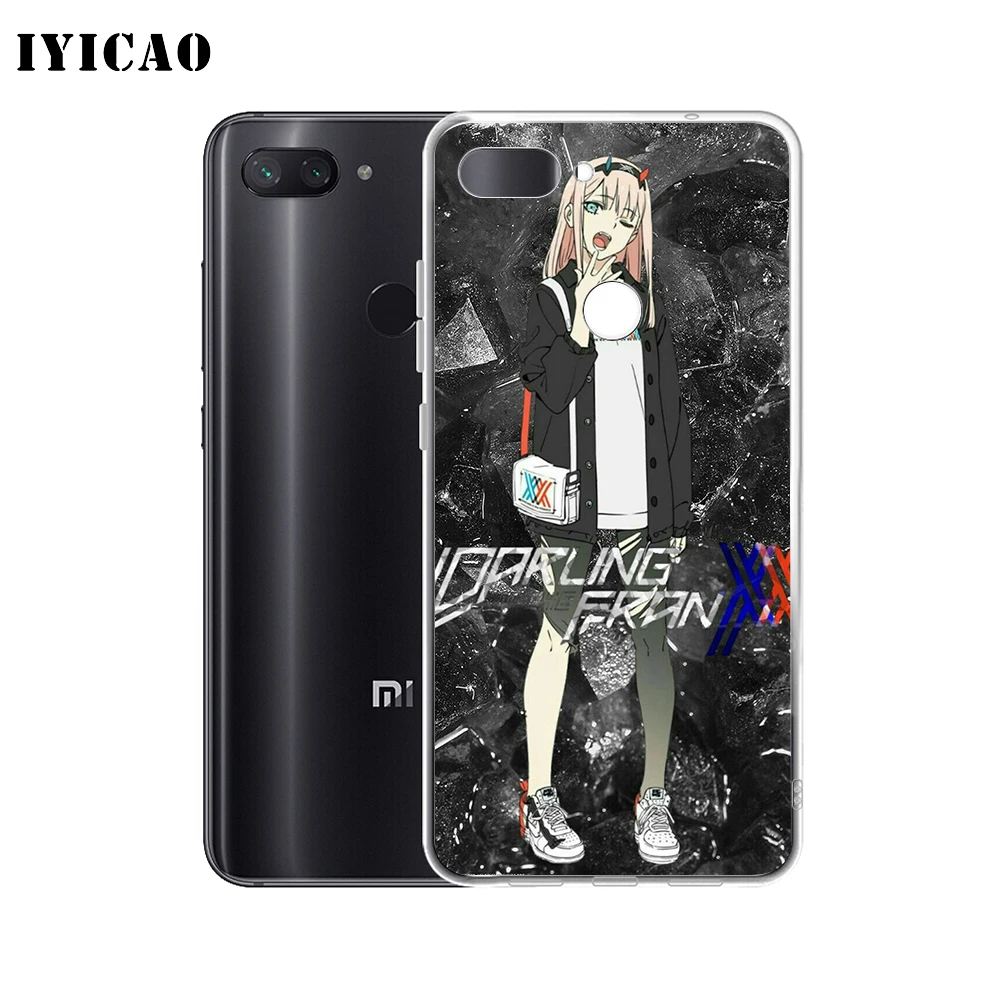 Мягкий силиконовый чехол для телефона IYICAO DARLING in the FRANXX Xiaomi Redmi 4A 5A 6A Note 7 6 5 Pro Plus 4X