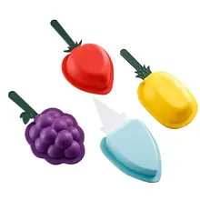 Самодельный лед кремовая силиконовая форма для фруктов с крышкой силиконовая домашняя коробка для мороженого фруктовое мороженное форма, кухонная утварь для льда