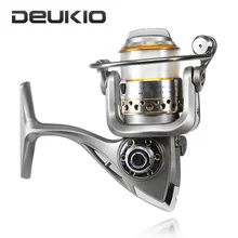 DEUKIO односторонний подшипник спиннинговая Рыболовная катушка складная металлическая рокер рычаг спиннинговое колесо океан Рок Рыболовная катушка PF1000-3000 серия