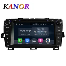 Octa Core Android 6.0 Multimedias Del Coche DVD para Toyota Prius 2009 2010 2011 2012 2013 en el tablero de 1024*600 del coche dvd gps de navegación