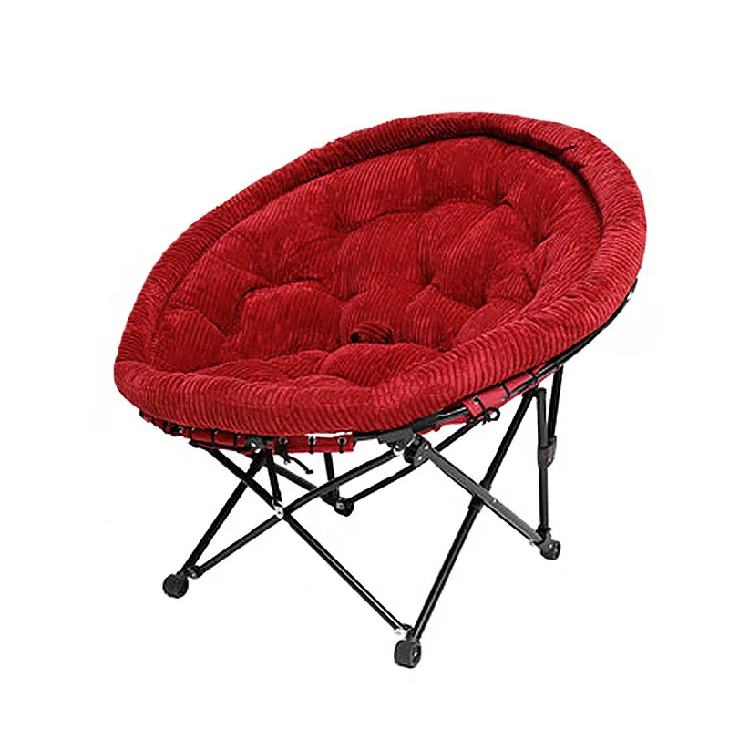  Comfortable Lazy Sofa Portable Folding Soft Singel Chair Soft Reclining Lying Leisure Chair Short P