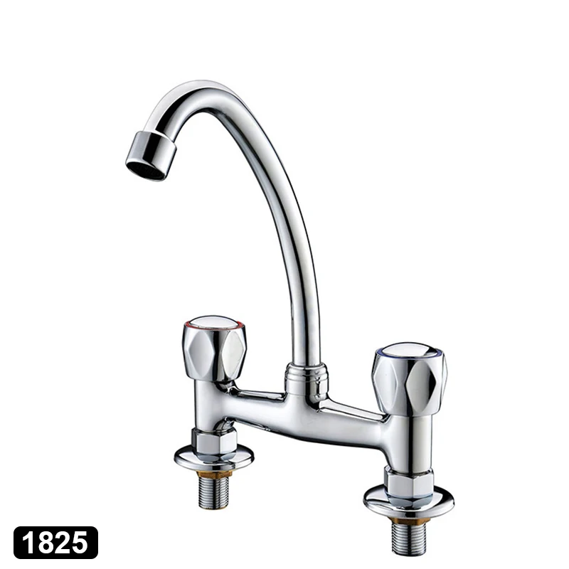 

Centerset Bathroom Two Handle Vessel Sink Faucet Contemporary Brass Bathroom Sink Faucets Chrome Finished Basin Faucet Bath Wa