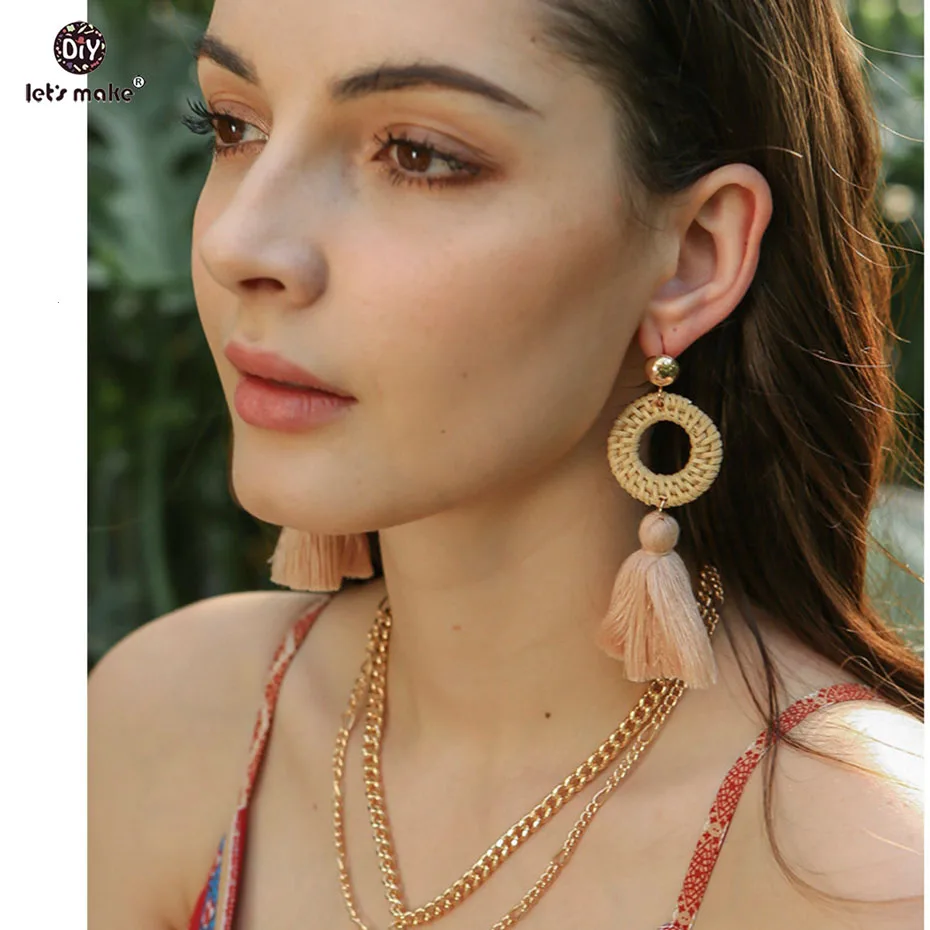 

Let's make Pendants Natural Wildness Earrings For Women Jewelry Stuff Fashion Earrings For Women 2019 Statement