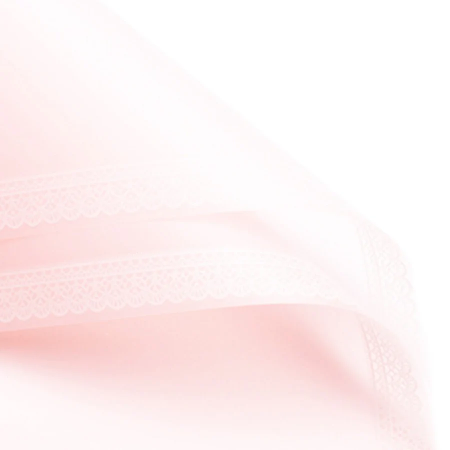 water pink 20 шт./лот 58*58 см бумага упаковочная для букетов Печать Кружева упаковка водонепроницаемая бумага для цветочных букетов подарочная упаковка ремесло для рождественской вечеринки - Цвет: water pink