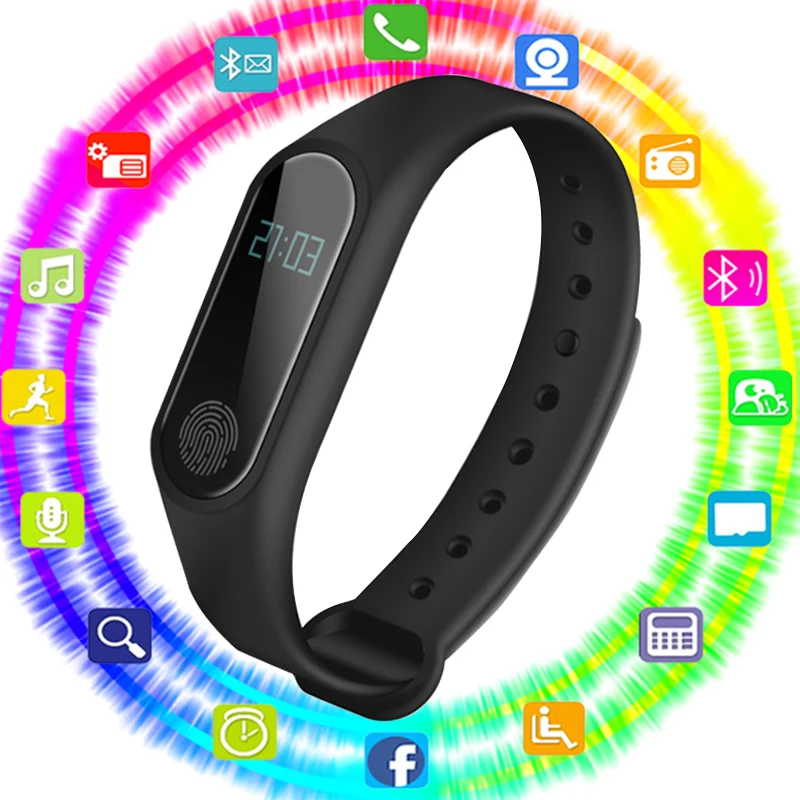 

2019 IP67 Smart Wristband OLED Touch Screen BT 4.0 Bracelet Fitness Tracker Heart Rate Sleep Monitoring Pedometer Smart Watch