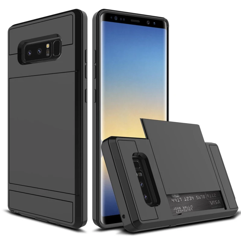 Противоударный чехол для Coque samsung S10Plus, чехол со слотом для карт, для samsung galaxy Note 10 Plus Pro S10E S10 S9 Plus, чехол для Note 9
