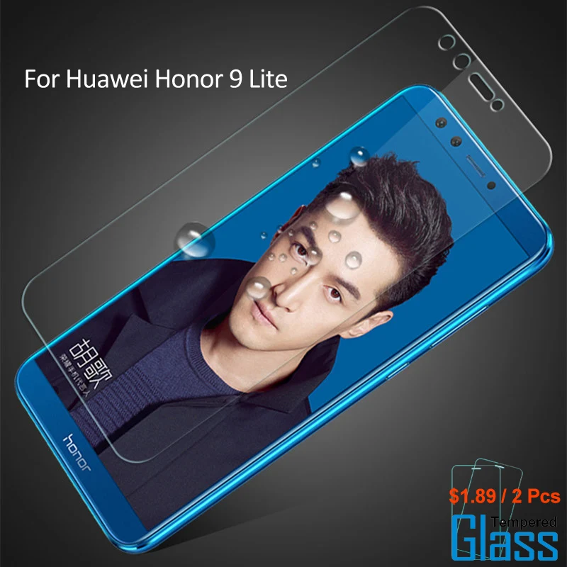 2Pcs For Glass Huawei Honor 9 Lite Screen Protector Tempered Protective Phone Film WolfRule | Мобильные телефоны и