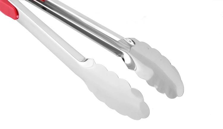 Stainless steel kitchen tongs
