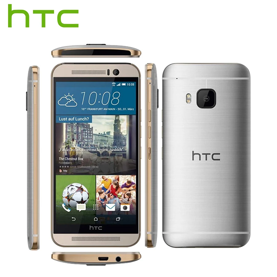 Sprint Versión Original HTC One M9 4G LTE teléfono móvil Octa Core 3 GB RAM 32 GB ROM 5,0 pulgadas 1920x1080 cámara trasera 20MP teléfono móvil