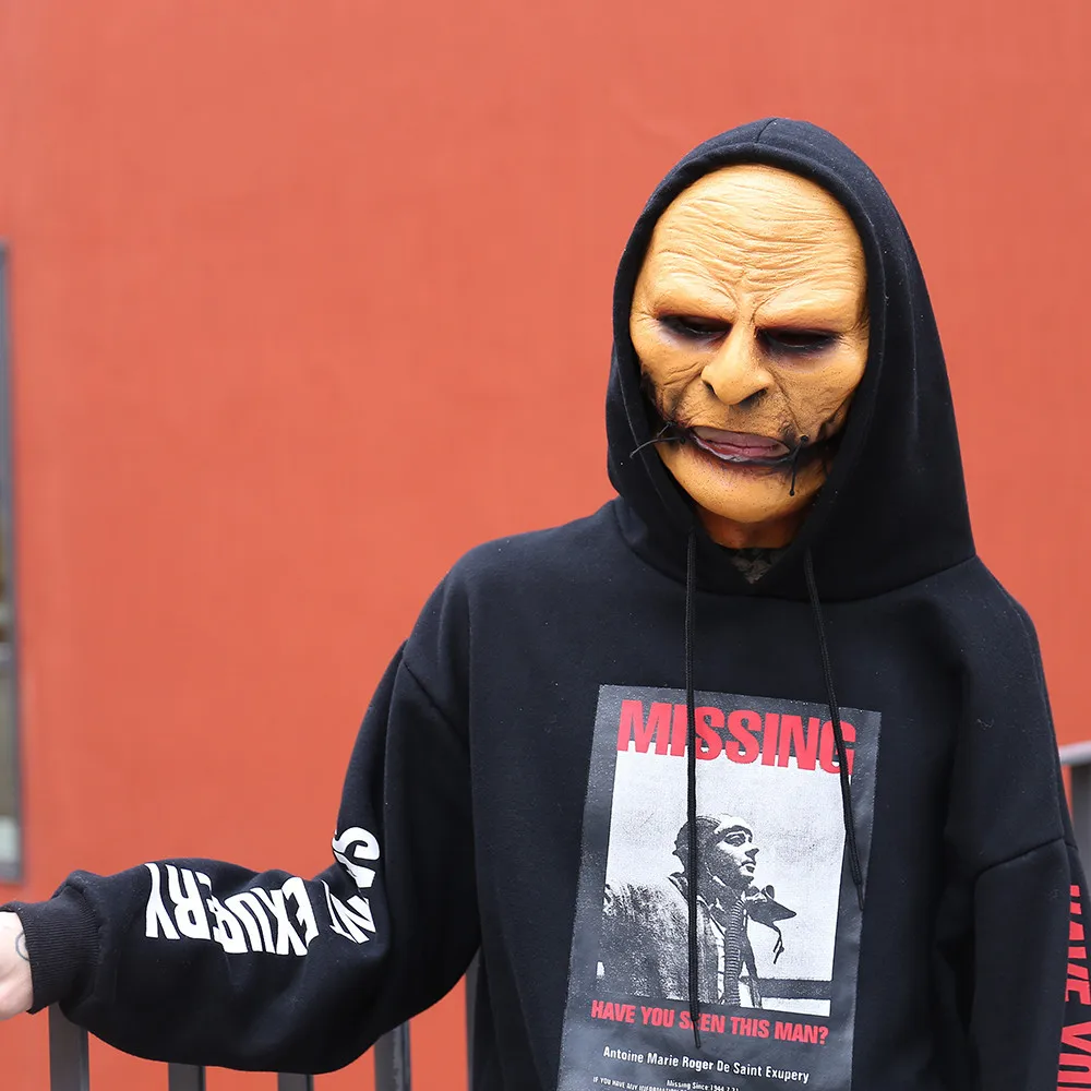 Новая крутая маска для ролевых игр в стиле тяжелого рока, металлическая лента, Slipknot, кори Тейлор, латексная маска для косплея, tv Slipknot, маска для косплея на Хэллоуин, реквизит для косплея