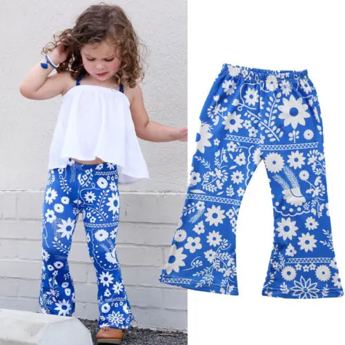 baby girl flare pants