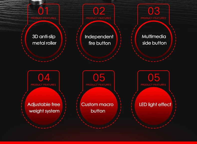 gaming mouse wired