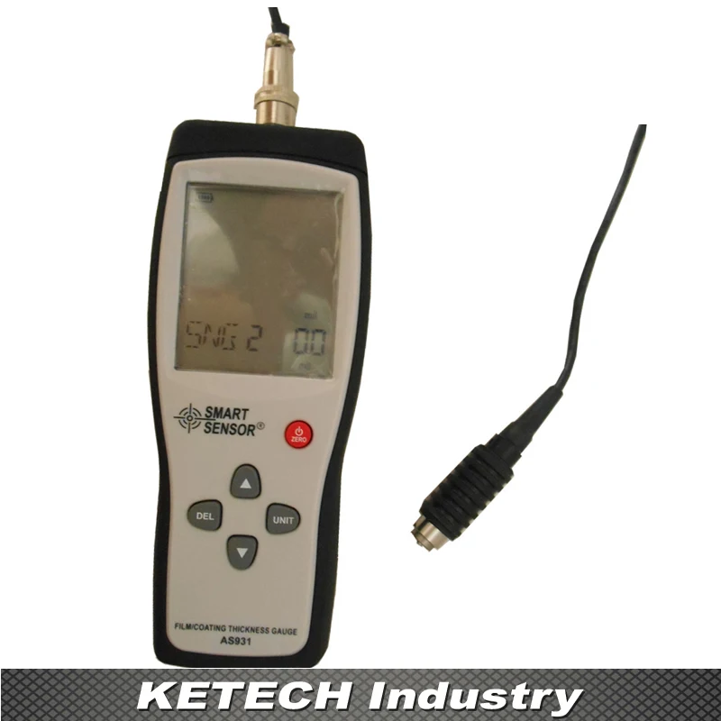 

AS931 Portable Film/Coating Thickness Gauge 0~1800um