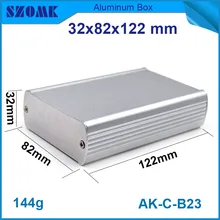 1 piece free shipping silver aluminum cabinet powder coating distribution box for GPS tracker 32 82