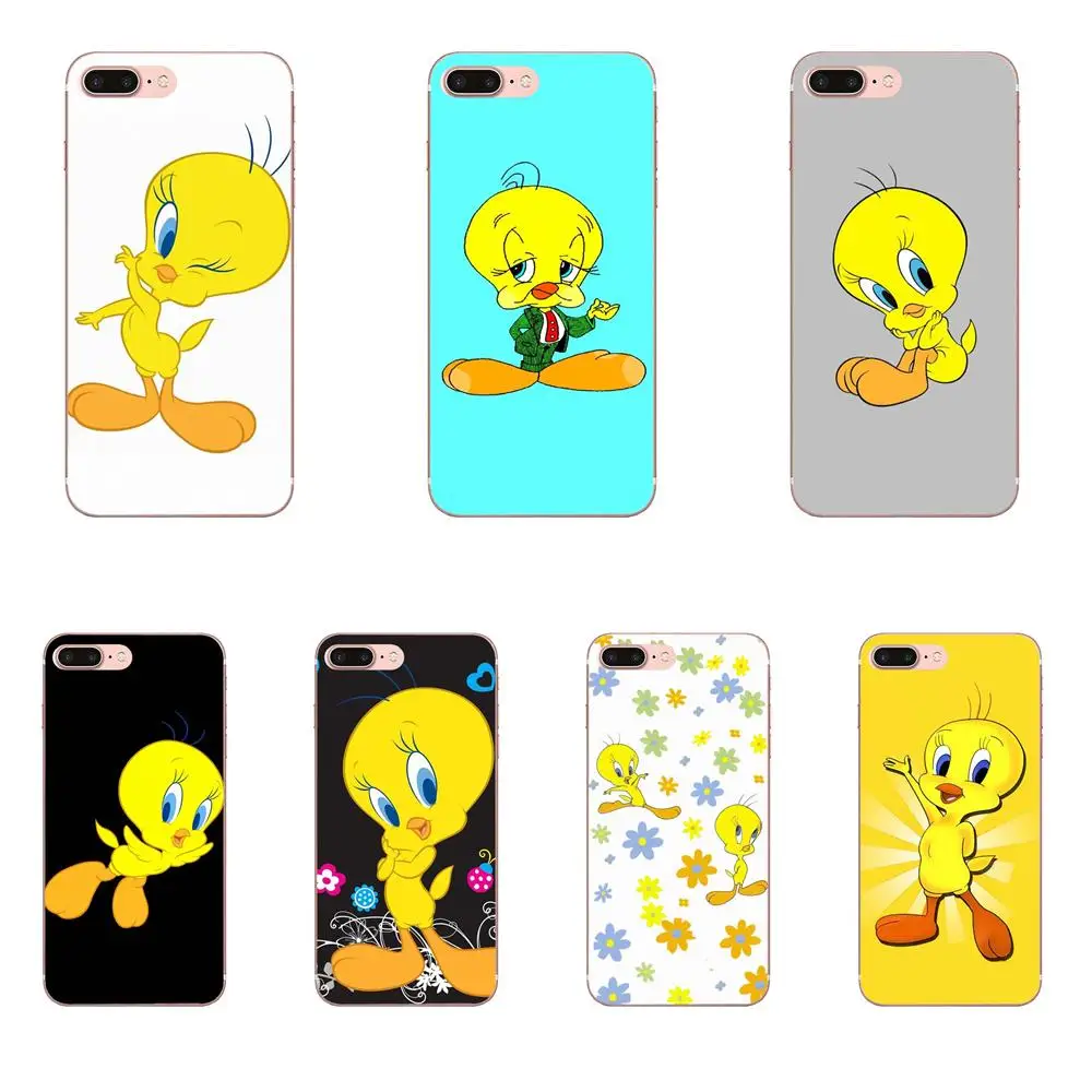 Чехол для Galaxy Alpha Core Note 2 3 4 S2 A10 A20 A20E A30 A40 A50 A60 A70 M10 M20 M30 Looney Tunes Tweety Bird | Мобильные