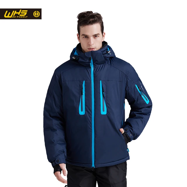 Best price at $113 Cheap WHS 2016 New Outdoor Skiing Jackets men sport warm coat waterproof & windproof sportswear male winter hiking jacket
