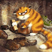 Пользовательские алмаз живопись полный квадратный/круглый мультфильм животных Кошки эйген фото Алмазная вышивка аксессуары eid коробка ima стежки