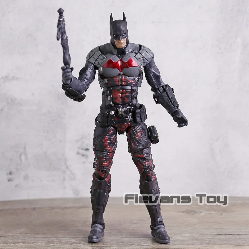 

DC Comics Batman Arkham Knight Special Red Version PVC Action Figure Collectible Model Toy 7"