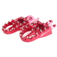 CNC Заготовка MX подножки опоры для ног педали для crf450r crf 450 crf250r crf250x CR125/250 2002