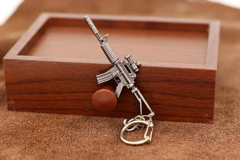 

New listing Strap Items Vintage M4A1 Sniper Gun Keychain Gift For Men Men Punk Keychain Jewelry Car Accessory