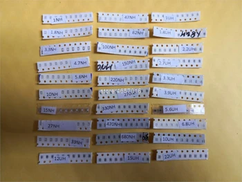 

0805 SMD Inductor, 30valuesX20pcs=600pcs/LOT,1NH-22UH ,Electronic Components Package,Inductor Assorted Ki