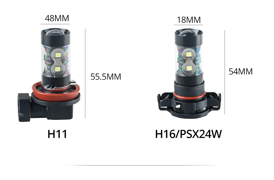 Led H7 H11 H8 H9 Car Lamp Bulbs 1200LM 9005 Hb3 9006 Hb4 Passing Light 12V H1 H3 H10 PSX24W 6000k 8000k Led Fog Lights DRL Bulb (18)