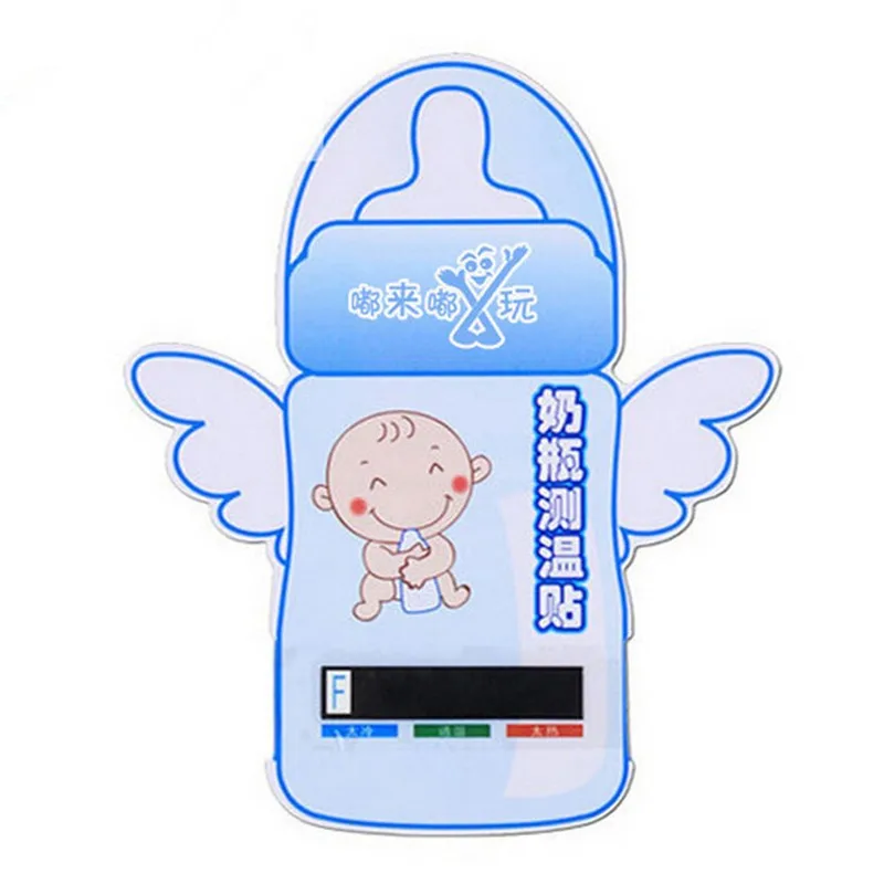 Детские бутылки молока температура тесты бумага полосы термометр стикеры Младенцы безопасные Термометры измерительная карта