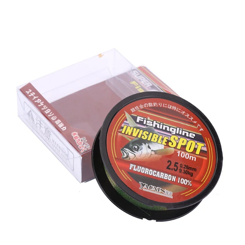 

New 100/150/200/300/500M Fishing Lines Super Strong 100% Nylon Fluorocarbon Fishing Tackle Not line multifilament