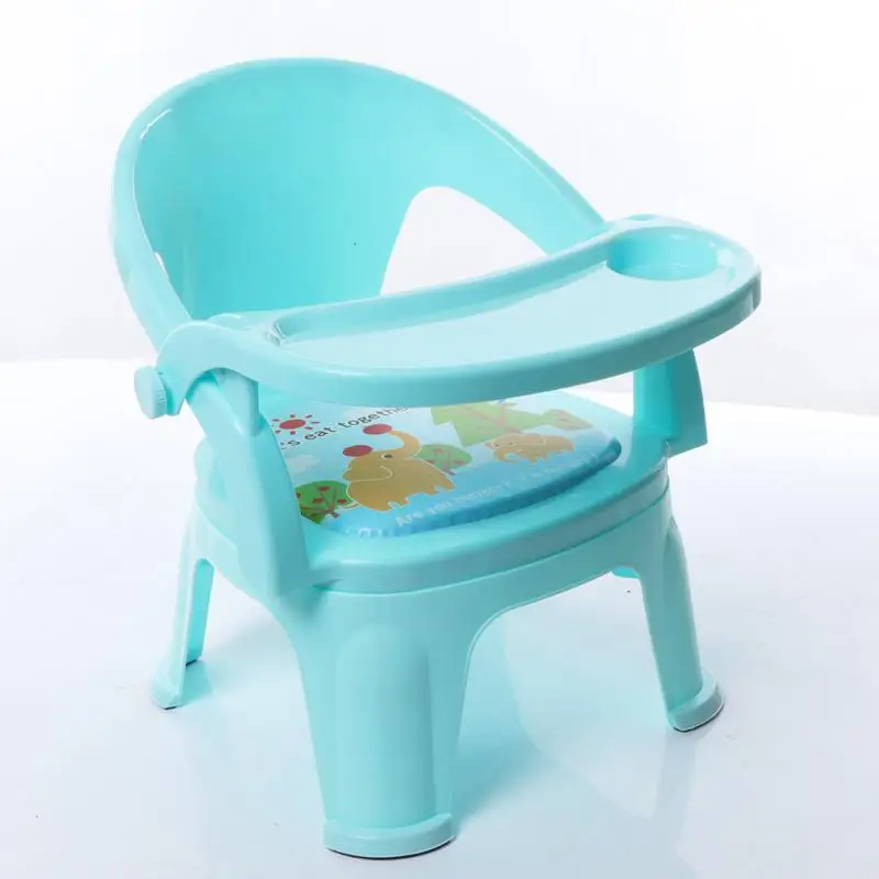 Детский обеденный стул называется стул с тарелкой лоток Детские ест стол дети стул стол назад детские пластиковые - Цвет: style 10
