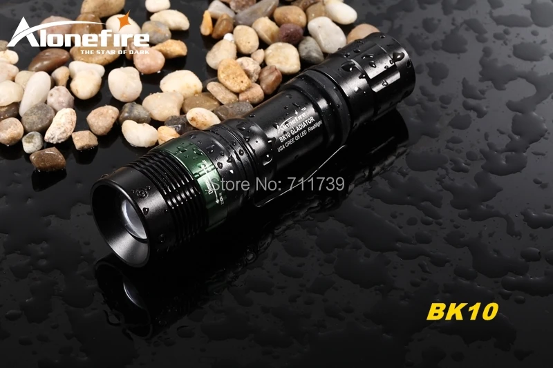 ALONEFIRE BK10 CREE XPE Q5 светодиодный 268 люменов портативный масштабируемый флэш