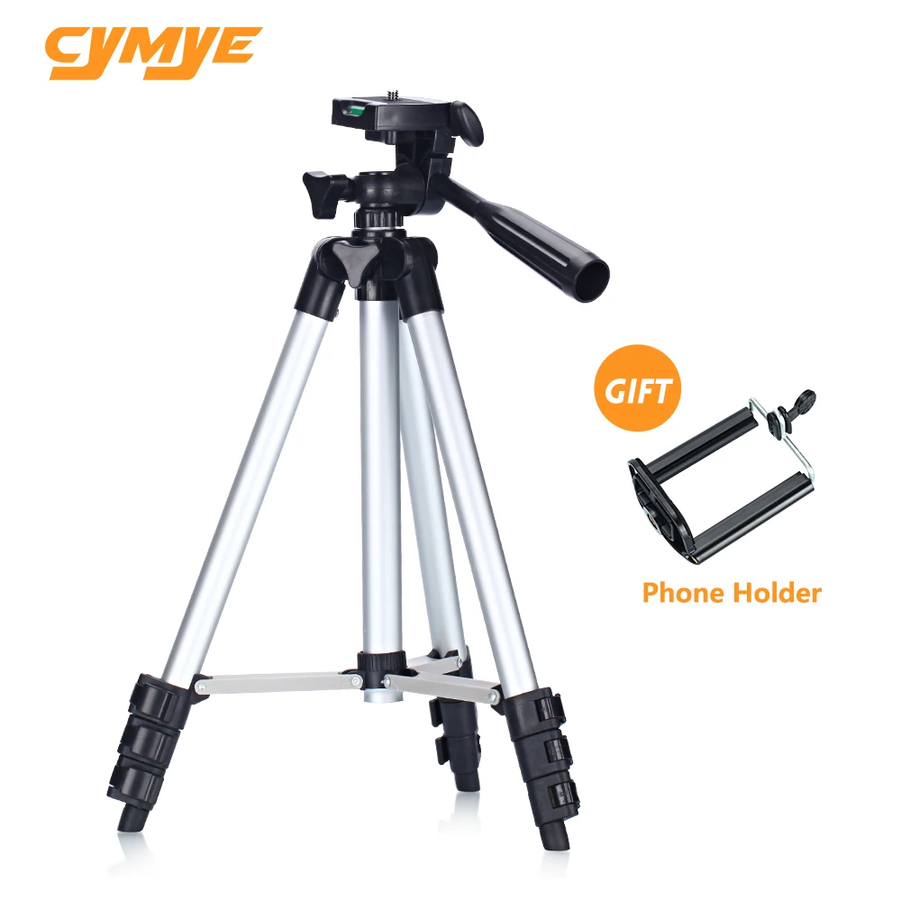 

Cymye tripod 3110 universal adjustable for phone, camera and Photography Lighting.