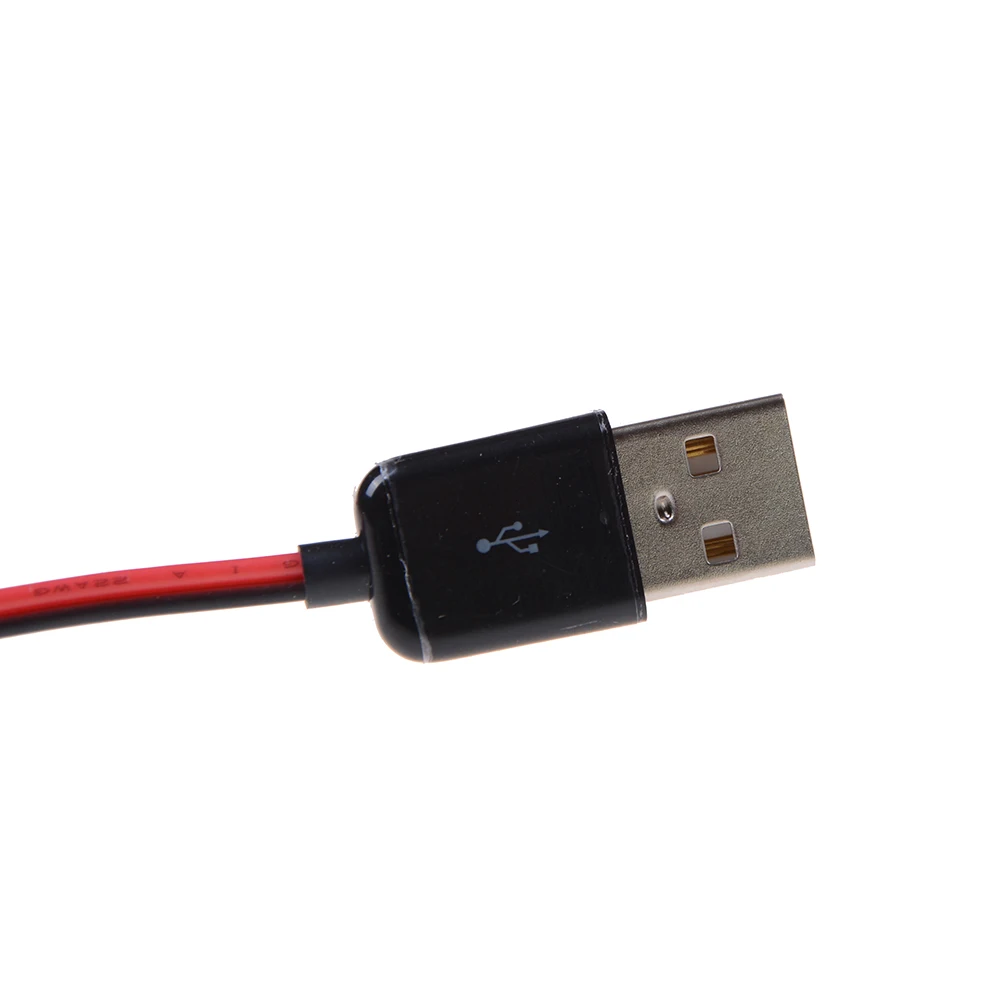 Двойной штекер Аллигатор тестовые зажимы зажим для USB гнездо адаптер Кабельный