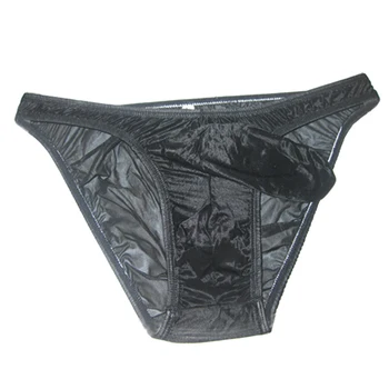 

High-end Sissy Men Underwear Transparent Underwear Male Cool Sexy Elephant Nose Big Pouch Briefs Gay Underwear Tanga