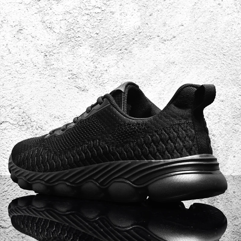 

2019 Outdoor Running Shoes Lightweight Men Breathable Sneakers Mesh Sport Shoes Jogging Trainer Walking Shoes Athletics Shoes