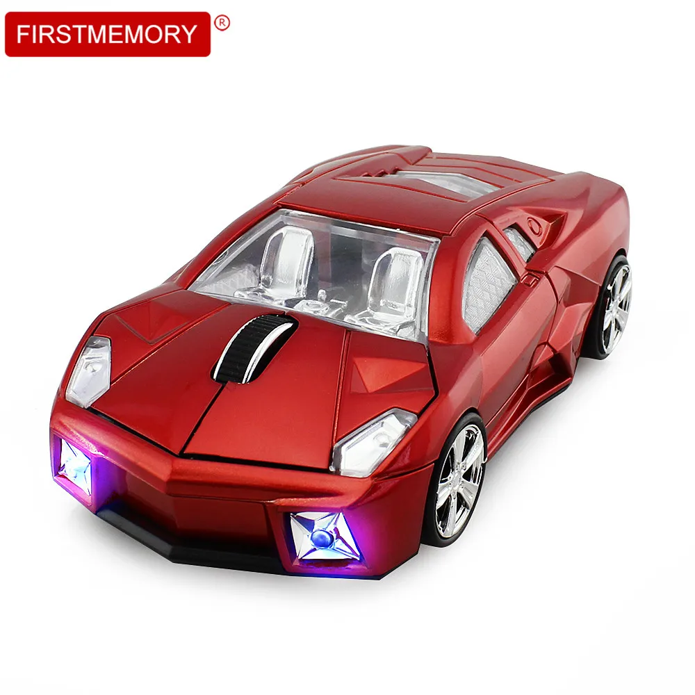 

2.4 GHz Cool Sport Car Shape Mouse Wireless Optical USB Mouse Portable 3D 1600DPI/CPI For PC Laptop Computer Gaming Mouse Mice