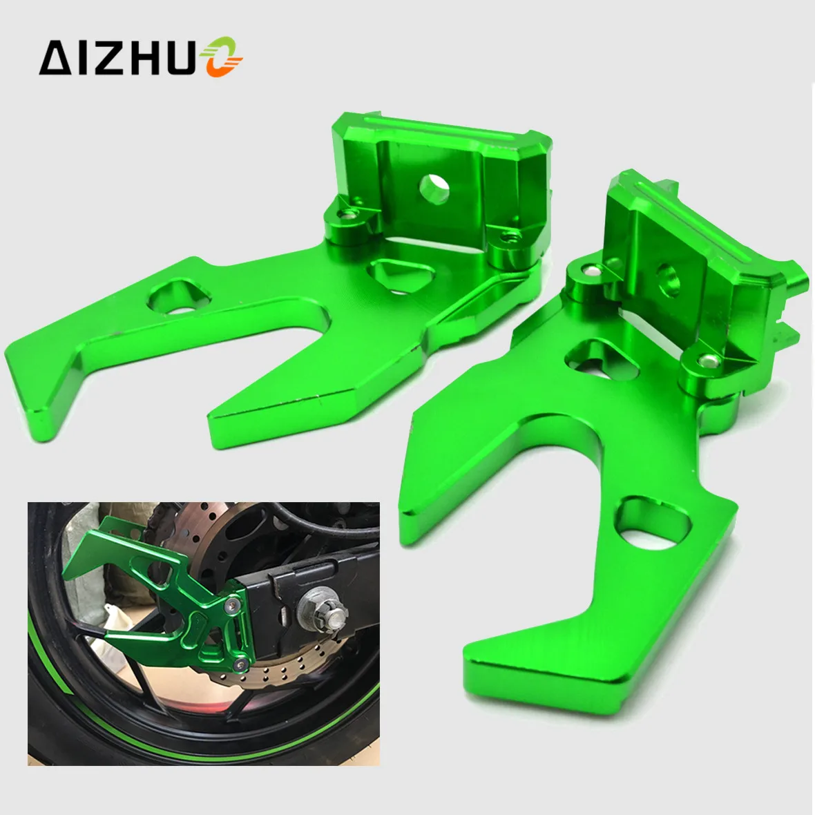 CNC алюминий для KAWASAKI ninja300 ninja 300 2013 2015 2016 2014 регулятор цепи мотоцикла натяжитель
