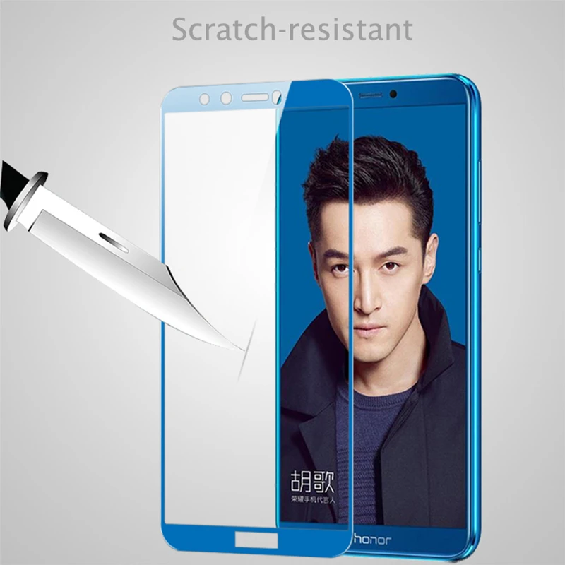 Закаленное стекло для huawei honor 10 9 lite Защитная пленка light 8 Защитное life|Защитные