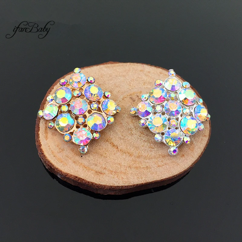 crystal rhinestone button 2
