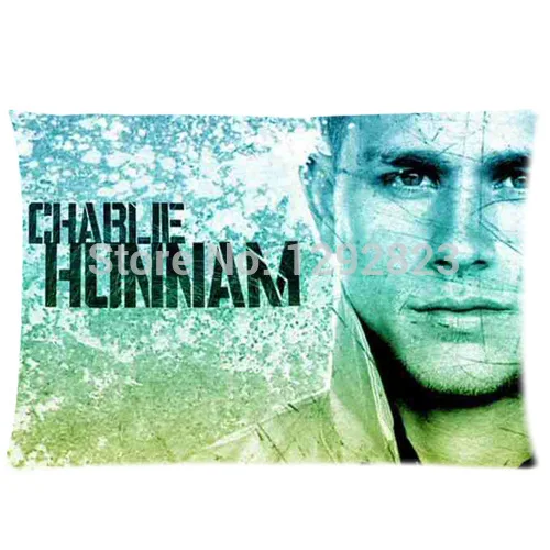 Удобный фланелевый чехол для подушки Charlie Hunnam на заказ Прямоугольник Чехол 20x30 (с