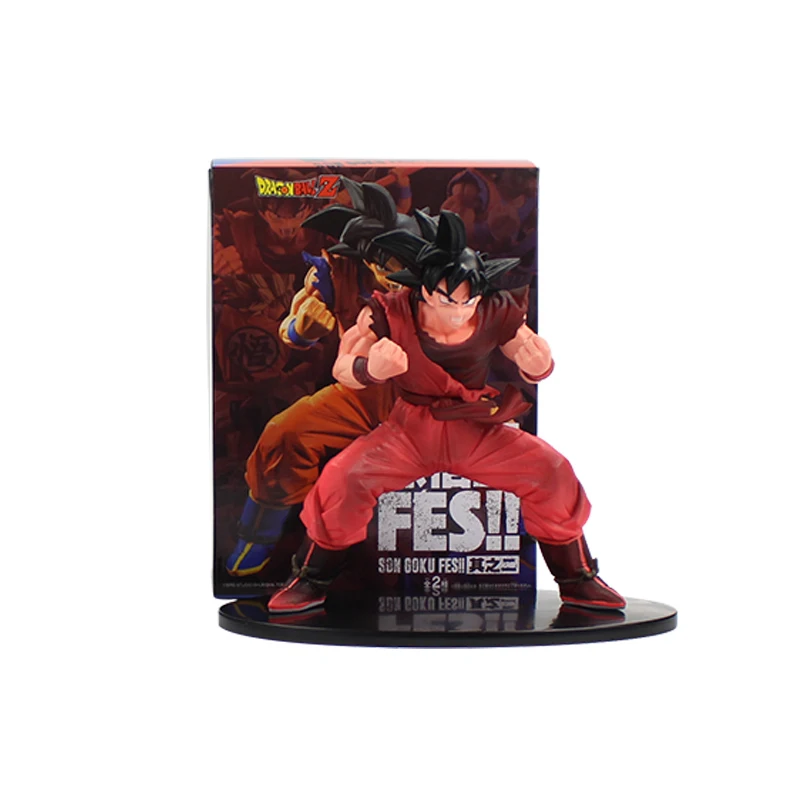 Dragon Ball Сон Гоку фигурка игрушки FES Black Gokou Zamasu Супер Saiyan Бог синие серебряные волосы Битва Ver Аниме Модель Куклы - Цвет: Style D With Box