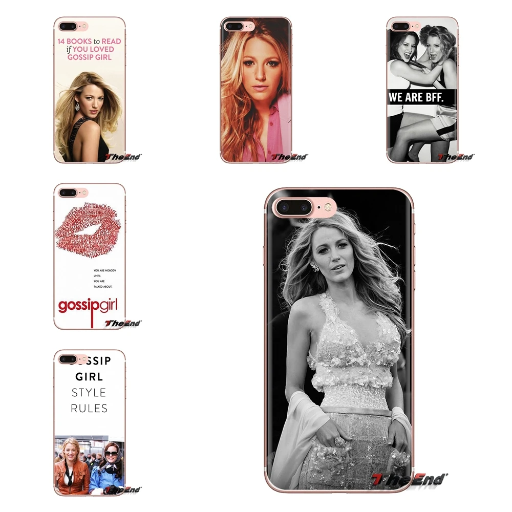 

For Samsung Galaxy A3 A5 A7 A9 A8 Star A6 Plus 2018 2015 2016 2017 Soft Transparent Shell Covers Gossip Girl youth drama blake
