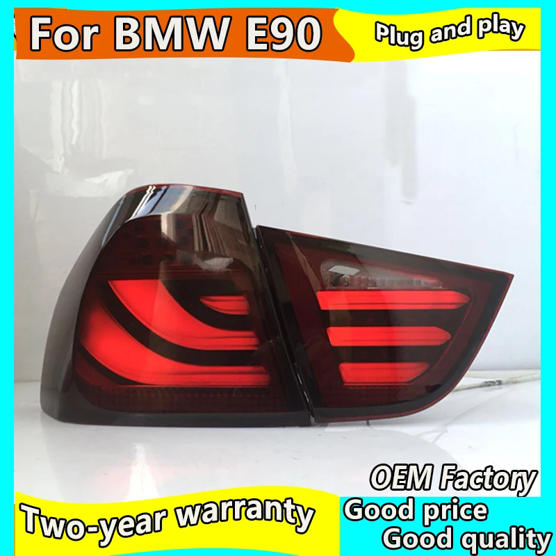 Автостайлинг для BMW E90 задний фонарь s 2009 2012 3 серий 4 светодиода ДХО + сигнал