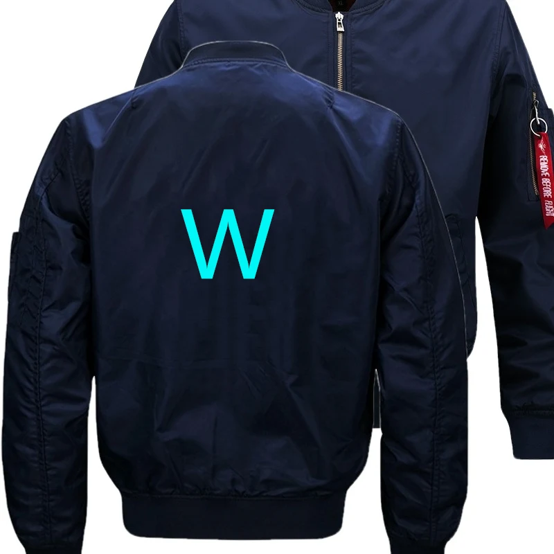 Online W Neue Herbst Winter Baseball Kleidung Tragen Air Force One Bomber Jacken Männer militär Armee Pilot Jacken Weste Homme Plus größe Mantel
