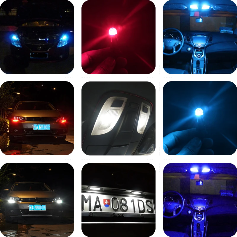 2шт T10 W5W 168 194 светодиодный габаритный фонарь для парковки бровей Mercedes Benz W211 W221 W220