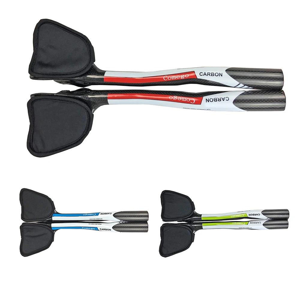 Новый comego 3K блестящая отделка подставка для руля велосипеда|carbon rest handlebar|tt