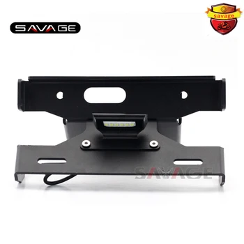 

For KAWASAKI ZX6R ZX-6R NINJA 2007-2008 Motorcycle Tail Tidy Fender Eliminator Registration License Plate Holder LED Light